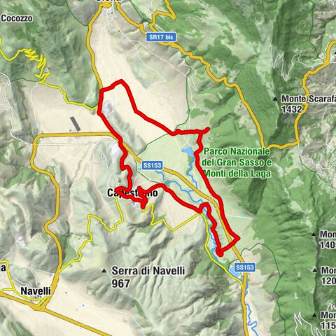Capestrano - Ristomacelleria Tirino - Chiesa di Santa Maria della Pace - Chiesa della Madonna del Rosario