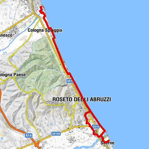 Roseto degli Abruzzi - Scerne - La Squolo - Giulianova