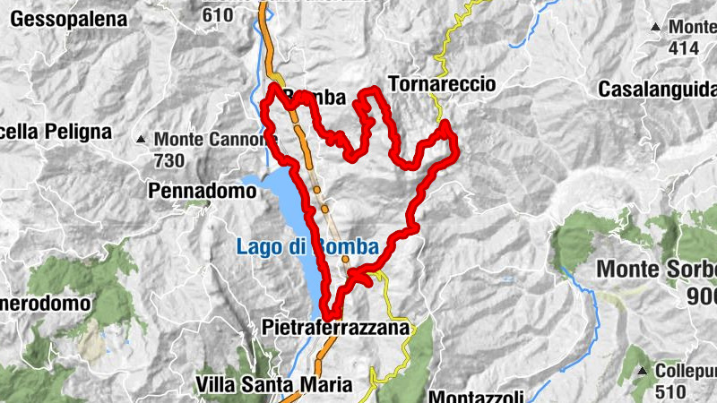 Colledimezzo - Case Pagliai - Santuario di San Mauro Abate - Bar For You