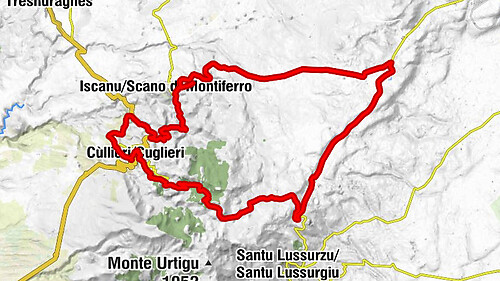 Cùllieri/Cuglieri - Chiesa di Santa Croce - Chiesa del Carmelo - Chiesa di San Leonardo di Siete Fuentes