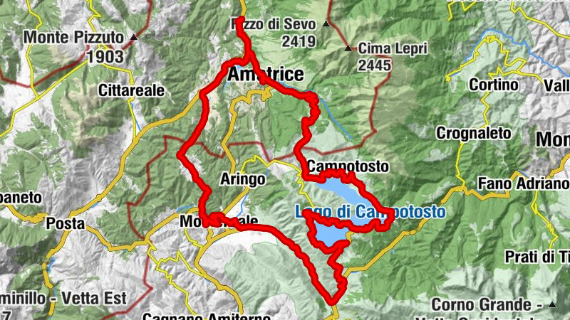 Amatrice - Barilotto - Chiesetta degli Alpini - Trattoria da Santino