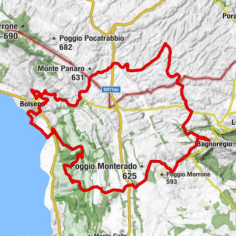 Bagnoregio - Torre San Severo - Madonna dei Cacciatori - Santa Maria del Giglio