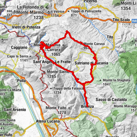 Brienza - Satriano di Lucania - Monte Carvarino - Chiesa dell'Annunziata