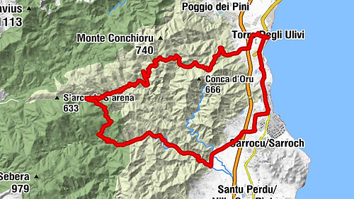 Torre degli Ulivi settore B - Torre Degli Ulivi - Su Spantu 2 - S'Arcu s'Enna e sa Craba