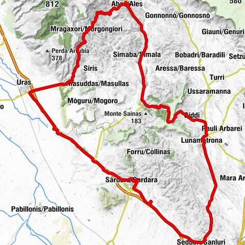 Simaba/Simala - Chiesa di San Sebastiano - Cattedrale dei Santi Pietro e Paolo - Cappella della Madonna del Rosario