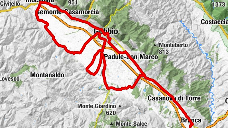 Branca - Casa Parrocchiale - Chiesa di San Giovanni Battista - Chiesa Santa Maria Maddalena