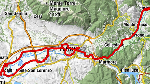 Narni-Amelia - La Leccarda - Chiesa di Santa Maria - Chiesa di San Giovanni Battista