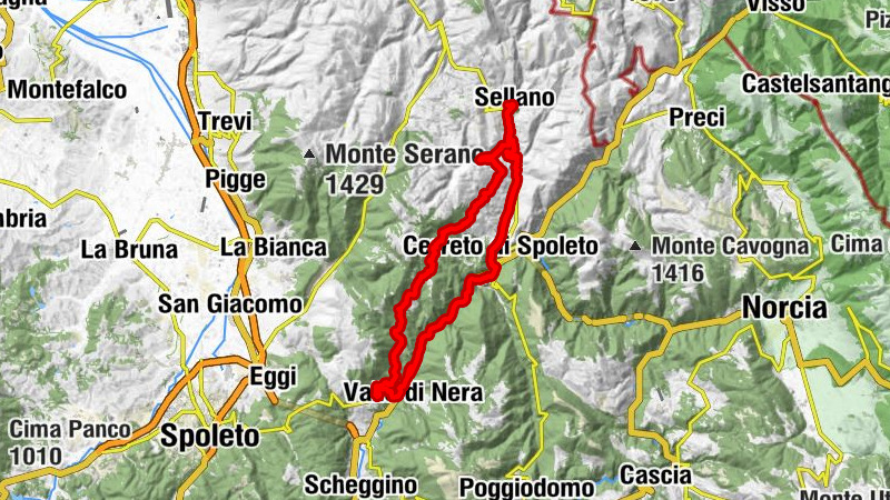 Sellano - San Michele Arcangelo - Chiesa dell'Immacolata - San Pietro