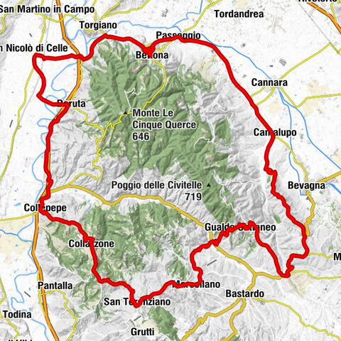 Deruta - Viale - Fornaci - San Lorenzo