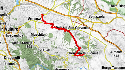 Venosa-Maschito - Banzi - Genzano di Lucania