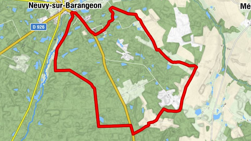 Neuvy-sur-Barangeon - Le Gros Caillou - Bois du Four