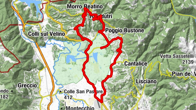 Poggio Bustone - Sacro Cuore di Gesù - Chiesa della Madonna della Valle - Rivodutri