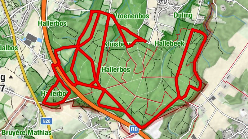 Halle - 't Kriekske - Vlasmarkt - Pipaanshoek