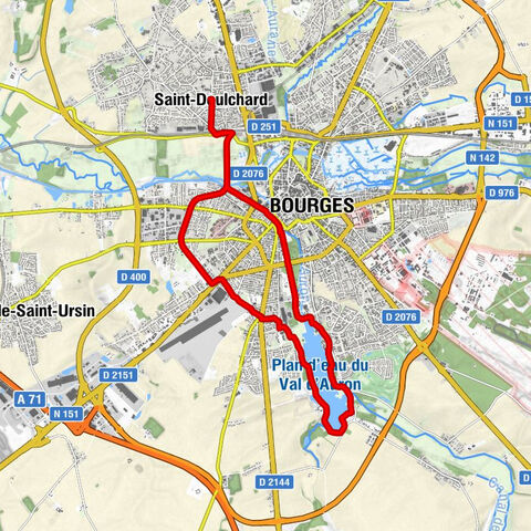 Saint-Doulchard - Marais de Robinson - Bourges