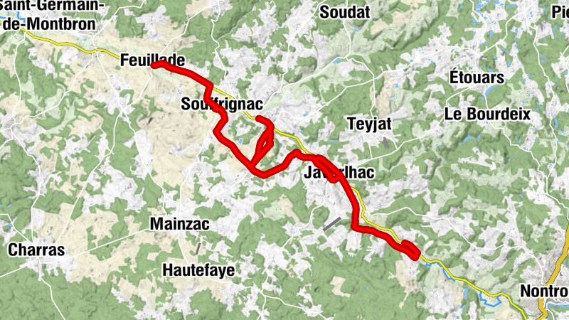 Javerlhac-et-la-Chapelle-Saint-Robert - Chez la Belle - Jommelières - Église Saint-Étienne