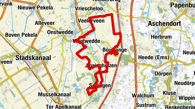 Rhederveld - 's Lands Huys - Gereformeerde Kerk - Veelerveen