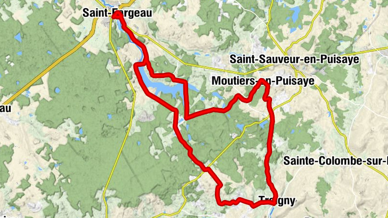 Saint-Fargeau - Église Saint-Ferréol - Les Baillis - Le Bourg