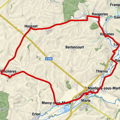 Rougeries - Marfontaine - Église Saint-Médard - Église Saint-Quentin