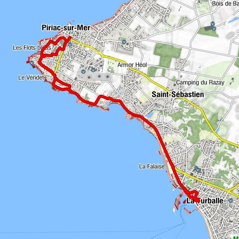 Piriac-sur-Mer - friterie - Lerat - Église Sainte-Anne du Pays Blanc