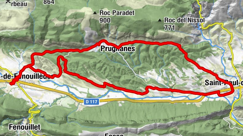 Halte Train Rouge - Caudiès-de-Fenouillèdes - L'Emotion - Prugnanes
