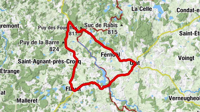 Le Sygalou Restaurant et Traiteur - Giat - Chapelle templière de la Nativité-de-Saint-Jean-Baptiste - Église Saint-Martin