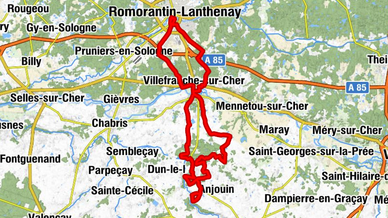 Romorantin-Lanthenay - La Croix David - Villefranche-sur-Cher