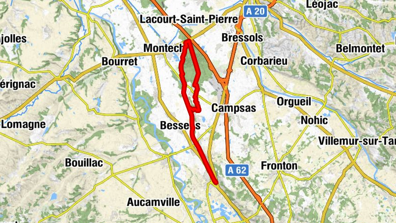 Grisolles - Villelongue Ouest - L'Oguste