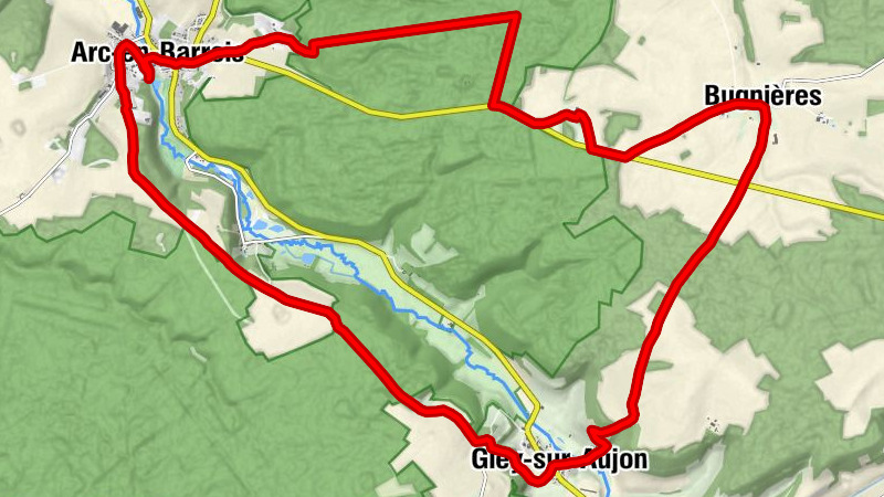 Arc-en-Barrois - Hôtel Le Parc - Église Notre-Dame-de-la-Nativité - Église Saint-Gengoulf