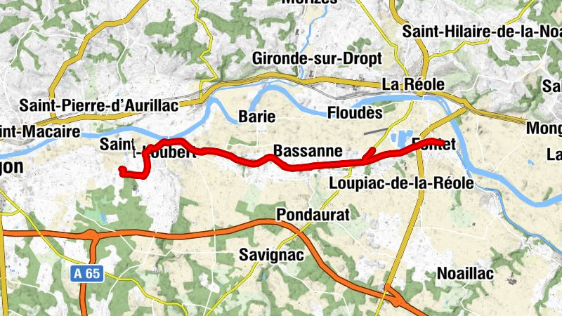 Muraille - Le Carpe Nord - Benquet - Église Saint-Loubert