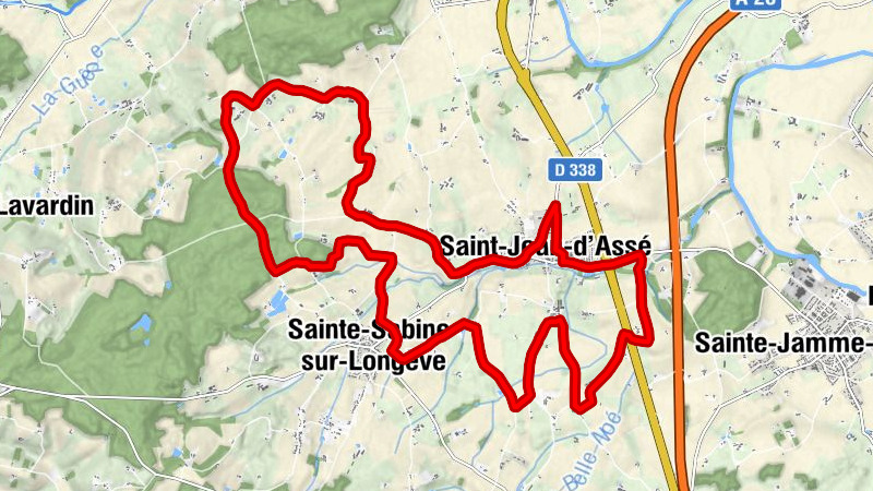 Saint-Jean-d'Assé - La Petite Auberge - Chapelle Notre-Dame-des-Champs
