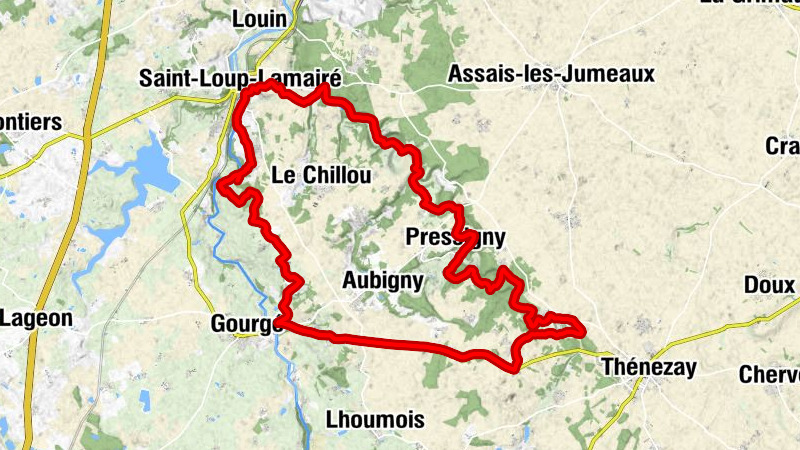 La Maisonneau - La Claveliere - Le Creux de Lavault - Église Sainte-Madeleine