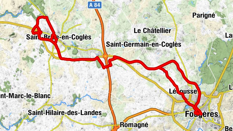 Le Pigeon Blanc - Église Saint-Martin - Fougères - Chapelle Notre-Dame-de- Bon-Secours