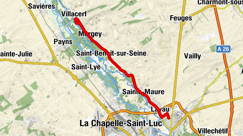 Lavau - Église Sainte-Maure - Église Saint-Benoît - Église Saint-Sulpice