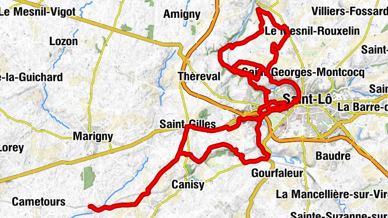 Carantilly - Saint-Lô - Église Saint-Jean-Baptiste - Église Saint-Gilles