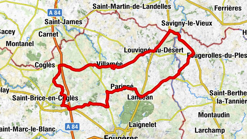 Saint-Étienne-en-Coglès - Église Saint-Étienne - Église Saint-Martin - Église Notre-Dame