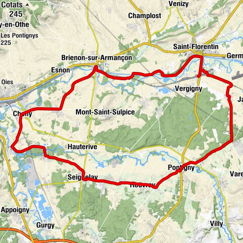 Saint-Florentin - Vergigny - Le Phoenix - Église Saint-Martin - Église Sainte-Barbe