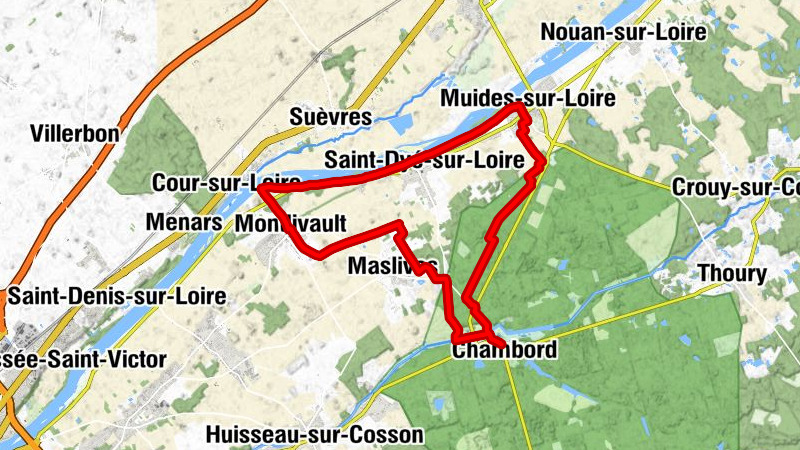 Le Bourg - Église Saint-Lubin - Église Saint-Pierre - Muides-sur-Loire