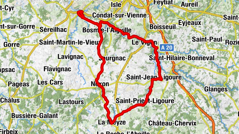 Aixe-sur-Vienne - Église Saint-Yrieix et Saint-Eutrope - Église Saint-Mathurin - Abbatiale Saint-Pierre et Saint-Paul