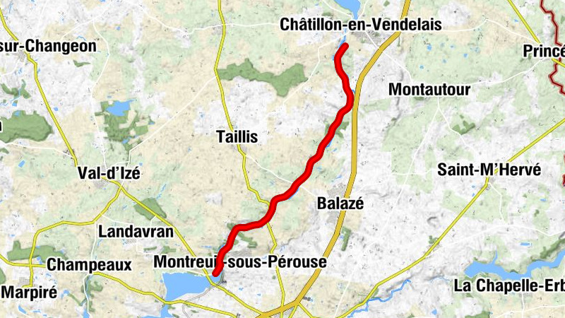 L'Eguillerie - Ribert - Le Moulin Neuf - Hourdin