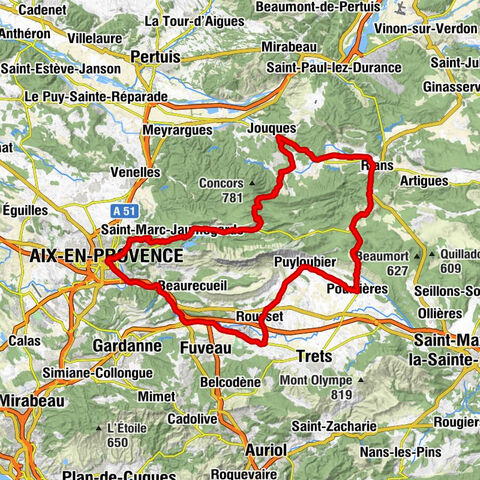 Ancienne Gare de Peynier - Rousset - Chapelle Saint-Roch - Église Saint-Jean-de-Malte - Chapelle Notre-Dame-de-l'Immaculée-Conception