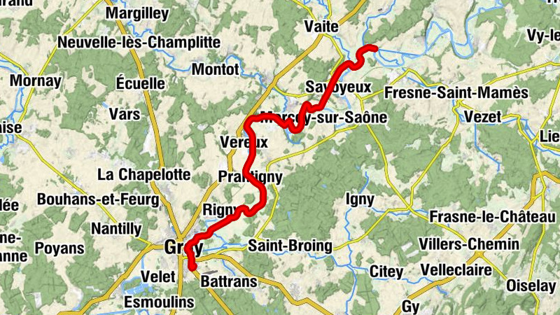 Gray - Restaurant de la Plage - Prantigny - la plage autet