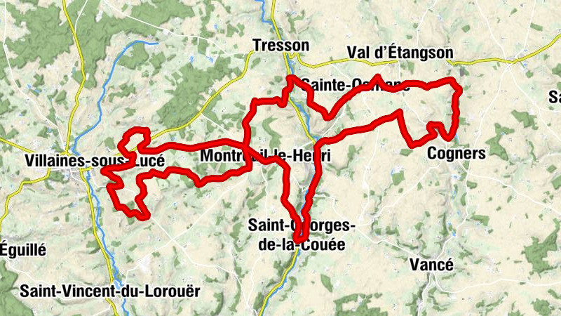 Saint-Georges-de-la-Couée - Sainte-Osmane - Église Sainte-Anne - Église Saint-Georges