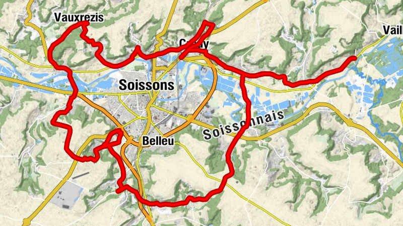Condé-sur-Aisne - Église Sainte-Radegonde - Chapelle Sainte-Marguerite - Église Saint-Martin