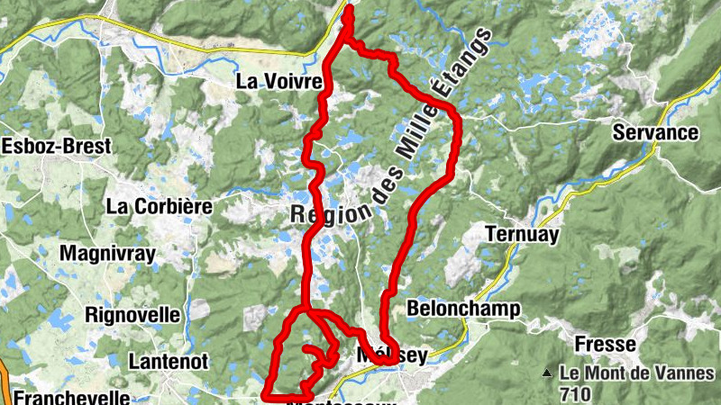 Les Gouttes - La Goulotte - Le Bas - Mélisey