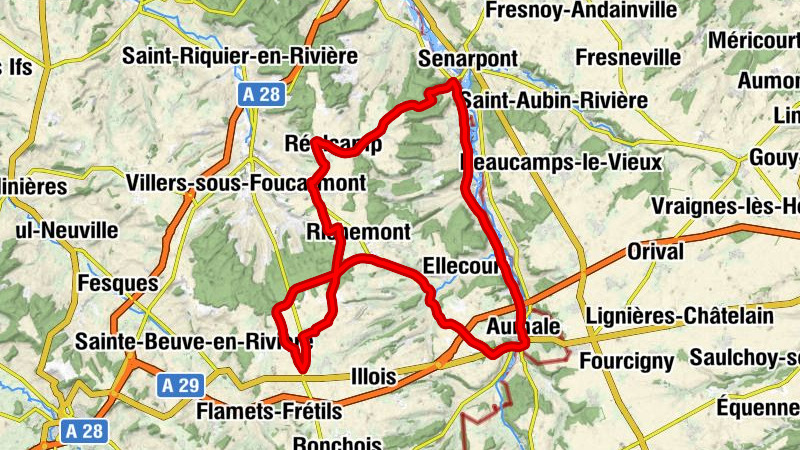 Aumale - Église Saint-Léger - Église Saint-Barthélemy - Marques