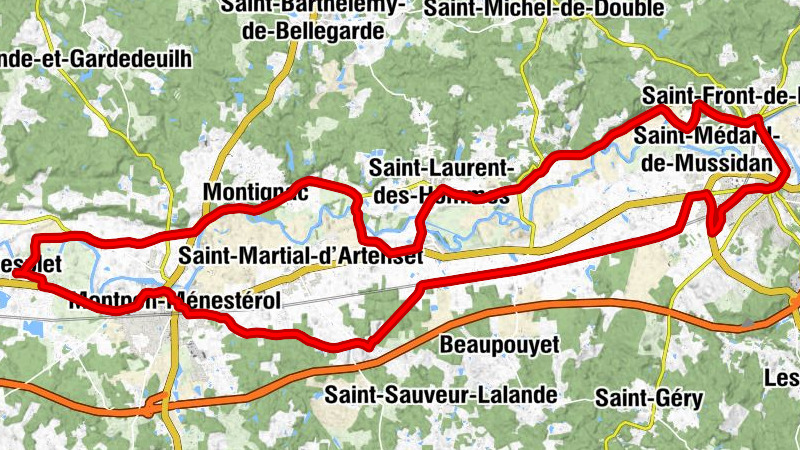 Ménesplet - Le Duellas - Église Saint-Laurent des Hommes - Église Notre-Dame-de-l'Assomption