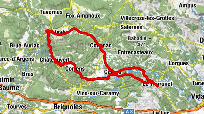 Le Thoronet - Carcès - Le Rouge Gorge - Collégiale Notre-Dame de l'Assomption