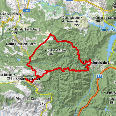 Font Couverte - Le Pinedon - Église Saint-Antonin - Bagnols-en-Forêt