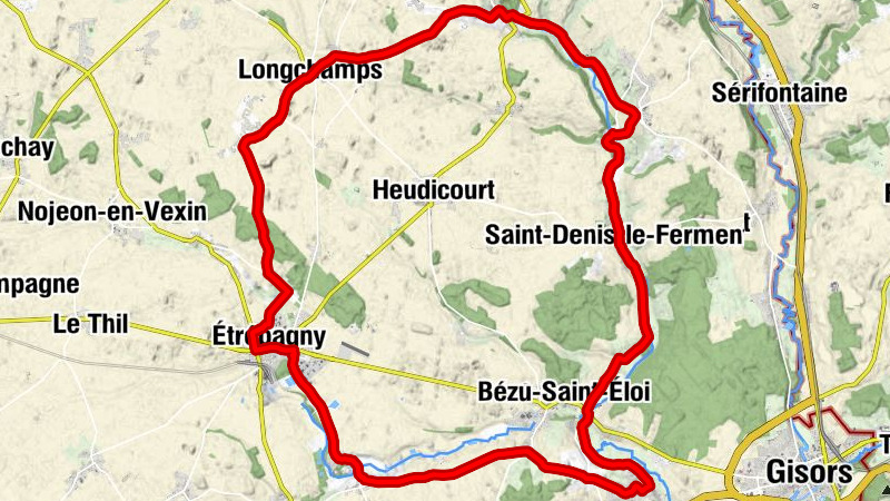 Église Saint-Gervais - Saint-Protais - Église Saint-Martin - Église Saint-Maclou - Provemont