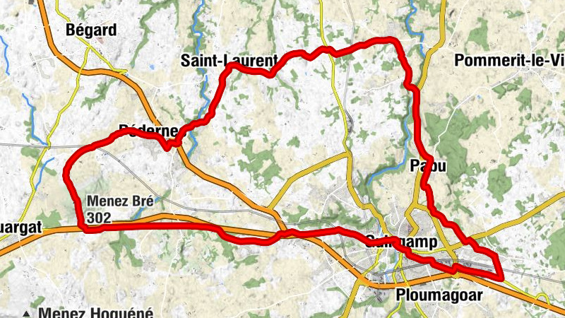 Église Saint-Tugdal - Basilique Notre-Dame de Bon-Secours - Menez Bré - Chapelle Saint-Hervé